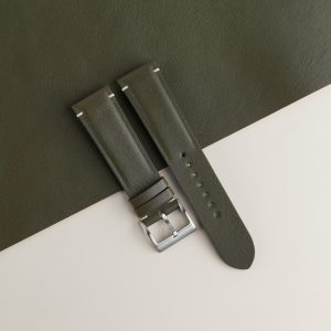 Padded micro leather Watch Strap 2